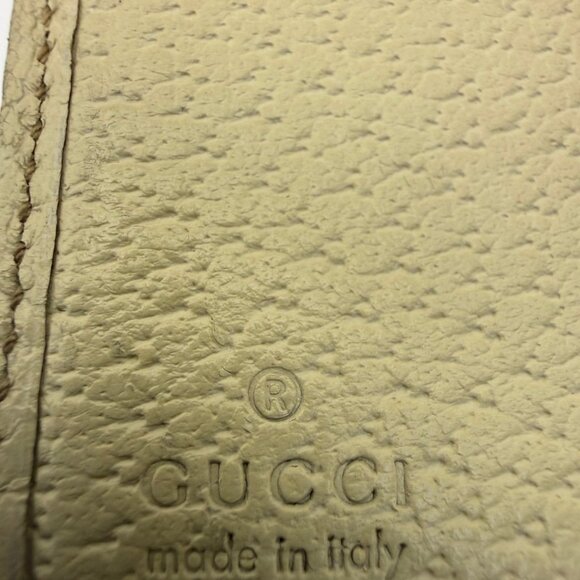 GUCCI Abbey Guccissima D Ring Compact Leather GG Bifold Wallet  COA INCLUDED - Picture 7 of 15